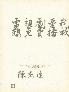 电视剧爱我就别想免费播放