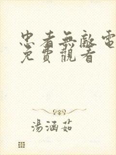 忠者无敌电视剧免费观看