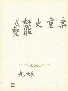 《怒火重案》完整版