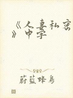 《人妻私密写真》中字