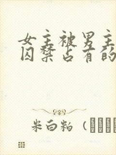 女主被男主疯狂囚禁占有的古言小说be