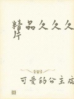 精品久久久黄色片