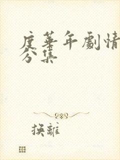 度华年剧情介绍分集