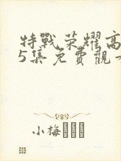 特战荣耀高清45集免费观看全集封面