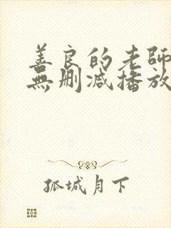 善良的老师hd无删减播放地址