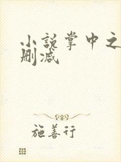小说掌中之物未删减