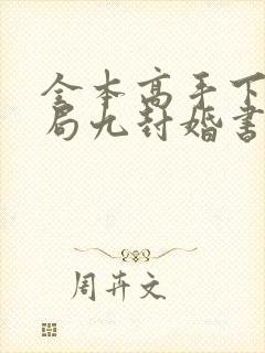 全本高手下山开局九封婚书