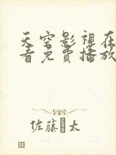 天空影视在线观看免费播放电视剧