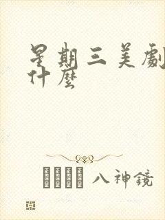 星期三美剧讲的什么