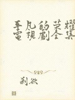 平凡的荣耀在线电视剧全集免费观看封面