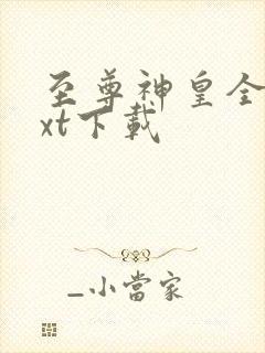 至尊神皇全文txt下载