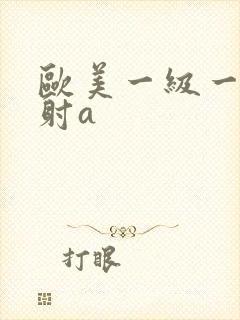 欧美一级一片内射a