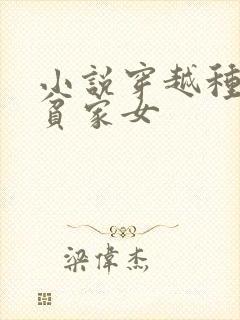 小说穿越种田之贫家女封面