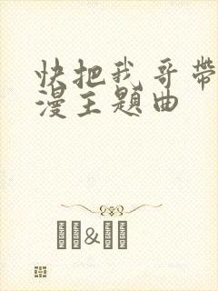 快把我哥带走动漫主题曲