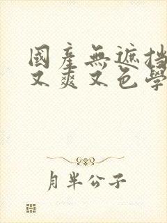 国产无遮挡又黄又爽又色学生高清无封面