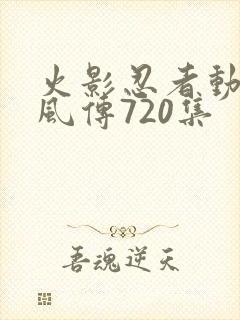 火影忍者动漫疾风传720集