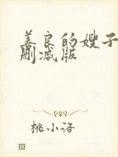 善良的嫂子2未删减版封面