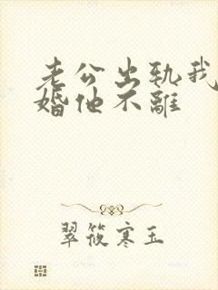 老公出轨我提离婚他不离