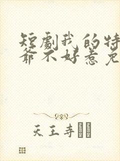 短剧我的特工爷爷不好惹免费观看