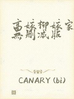 高嫁柳嫁家3集无删减版封面