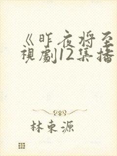 《昨夜将至》电视剧12集播放免费观看