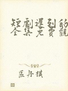 短剧迟到的真相全集免费观看高清