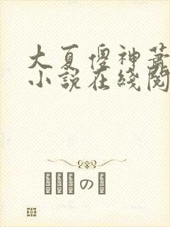 大夏傻神萧天路小说在线阅读全文封面
