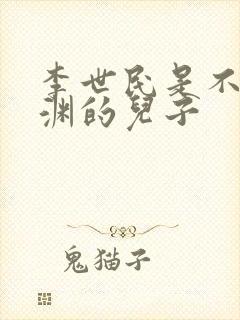 李世民是不是李渊的儿子封面