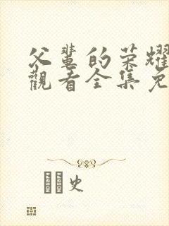 父辈的荣耀在线观看全集免费播放封面