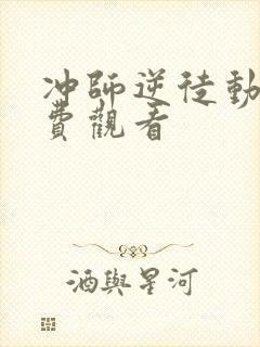 冲师逆徒动漫免费观看封面