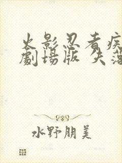 火影忍者疾风传剧场版 失落之塔