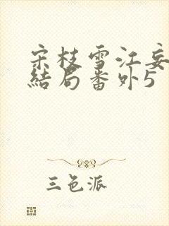 宋枝雪江妄州大结局番外5