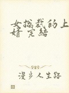 女总裁的上门女婿 完结