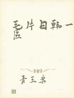 毛片日韩一区二区封面