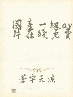 国产一级av影片在线免费观看