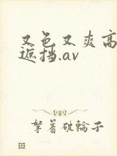 又色又爽高清无遮挡.av