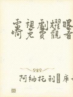 电视剧耀眼的你啊免费观看全集完整版