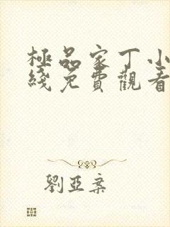 极品家丁小说在线免费观看封面