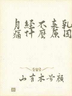 月经不来乳头疼痛什么原因封面