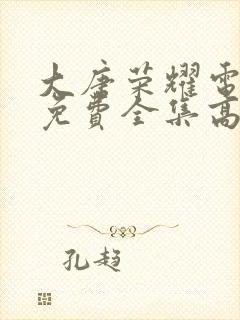 大唐荣耀电视剧免费全集高清