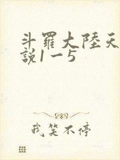 斗罗大陆天狂传说1一5