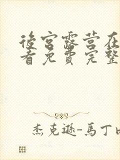 后宫露营在线观看免费完整版