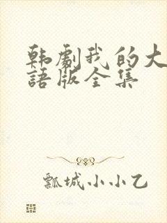 韩剧我的大叔国语版全集封面