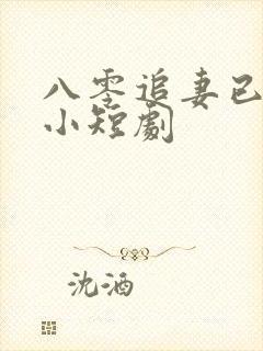 八零追妻已太迟小短剧