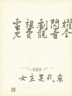 电视剧闪耀的她免费观看全集高清封面