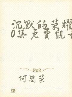 沉默的荣耀第40集免费观看