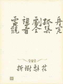 电视剧孤舟免费观看全集完整版