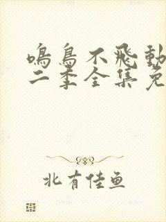 鸣鸟不飞动画第二季全集免费观看