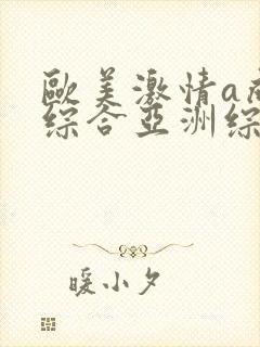 欧美激情a成人综合亚洲综合