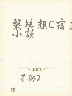 系统想C宿主的小说